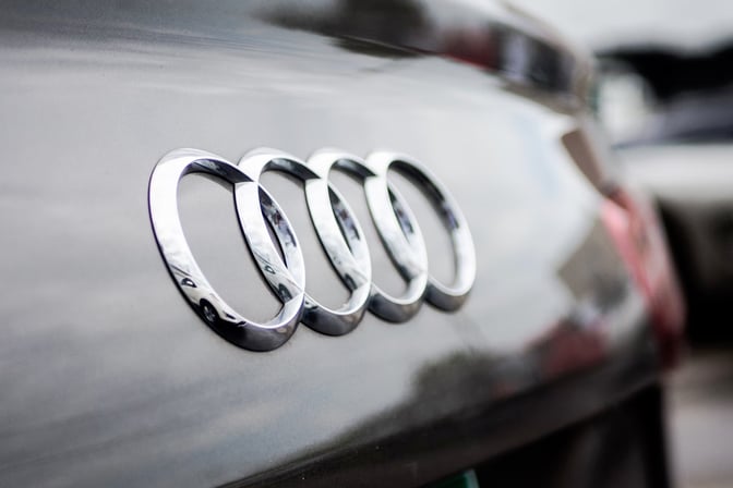 Audi – Logo Evolution  Kambli - schreiben schenken genießen