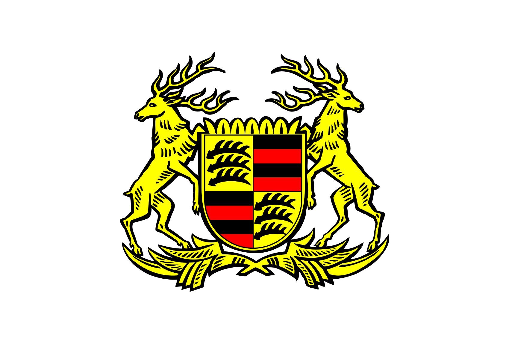 Coat of arms of the Free People's State of Württemberg